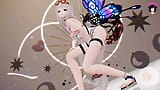 Skadi x surtr - seksowny taniec + seks z insektem (3D HENTAI) snapshot 4