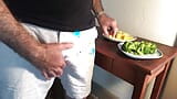 OhTrevor EATS FOR A BIGGER CUM LOAD. snapshot 5