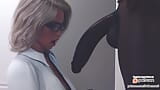 Dobermanstudio Pamela Odcinek 1 - smaczny gorący duży tyłek zdradza w biurze, połykanie dużego czarnego kutasa snapshot 6