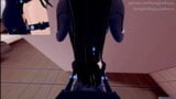 Reika - Sex in a public toilet during a mission (Gantz) snapshot 8