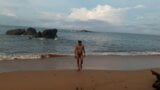 Indian twink nude in public on the beach snapshot 4