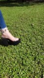 JuicyFeet slo motion walking  in heels snapshot 1