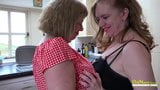 OLDNANNY, Two Busty British Matures Masturbating snapshot 3