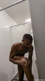 Showing off my Big Dick in the Gym Showers snapshot 6