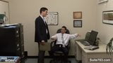 Horny gay workers fucking in the office snapshot 2