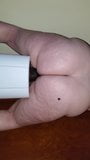 Wife rides BBC dildo snapshot 1