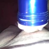 Cumming inside Jims fleshlite. snapshot 9