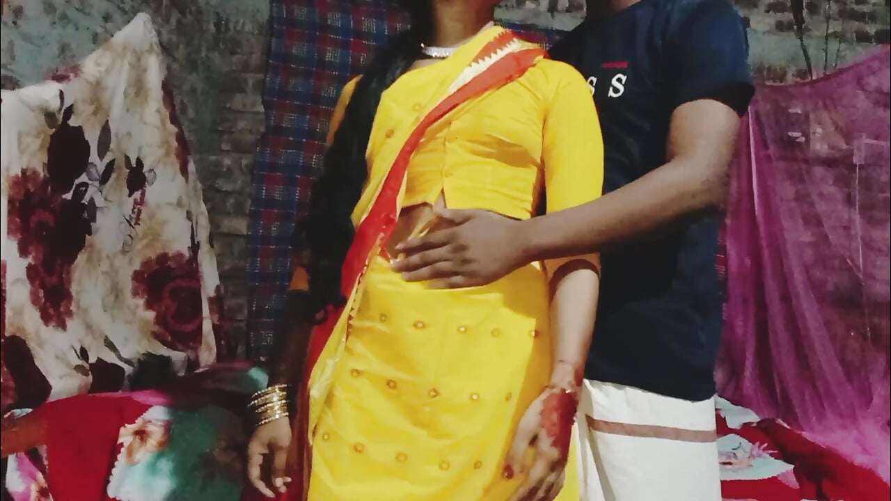 New Married Couple having romantic sex