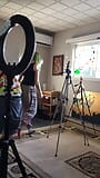 Behind the Scenes Studio Setting Up in Slow Motion snapshot 19