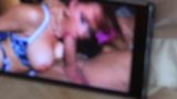 MY WIFE GETS EXCITED WATCHING PORN ON HER CELL PHONE AND.... snapshot 6