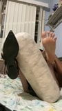 Rubbing my soles and toes on your face snapshot 6