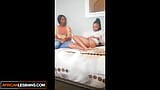 African Lesbians - Amateur BFF's First Time Discovering Pussy Love snapshot 4