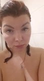 Oksana from Dnipro in the shower snapshot 1