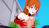 Asuka sega con le tette: parodia hentai di neon genesis evangelion snapshot 2