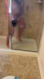 Shower masturbation and cum snapshot 9