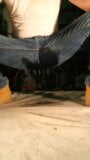 azianuncle pissing in jeans snapshot 4