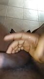 Black ebony cum on his hand snapshot 12