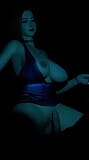 Betrügende ehefrau mit dicken möpsen reitet den mann im nachtclub - 3D Animation V538 snapshot 8