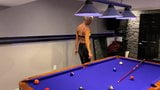 Leather legging milf playing pool tight ass!! snapshot 1