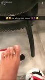 Sexy ebony female feet snapshot 2