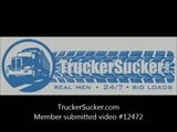 Uncut Trucker Jerking and Eating the Load snapshot 1