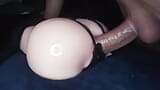 Broken Condom and Accidental Creampie for a PussyAss Sex Toys snapshot 13