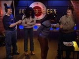 Faye eats chicken nugget from her sisters ass, Howard Stern snapshot 11