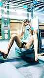 Fun in train sexy boy cumshot and masterbating outdoor train snapshot 6