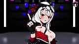 Cute Sahanamata Chloe - Sexy Dance + Gradual Undressing (3D HENTAI) snapshot 5
