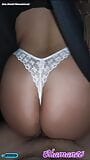 Latina cousin with sexy white lace lingerie snapshot 8