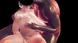 2b 3d cg Animations-Sex, große Titten snapshot 2