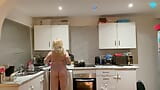 Cooking, cleanig and vaping NAKED!! snapshot 2