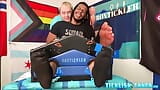 Submissive black stud tickled all over feet and yummy cock snapshot 2