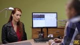 LOAN4K. Loan agent can assist red-haired beauty if she... snapshot 2