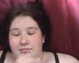 Fat Girl Dislikes Facial (Cum Goes Up Her Nose) snapshot 4