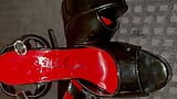 Cum on Pleaser Heels snapshot 16