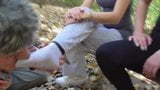 2 german brat girls want grandpa smell their stinky socks snapshot 5