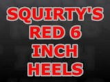 Tacones rojos de 6 pulgadas de Squirty snapshot 1