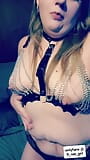 Zusammenstellung 2 süße mollige milf in dessous spielt mit kleinen möpsen und fingert dann feuchte muschi snapshot 2