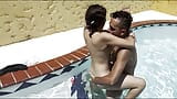 HARD SEX WITH MY GIRLFRIEND IN THE PUBLIC POOL ON A RICH SUNNY AFTERNOON snapshot 14