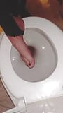 Dirty toilet slut VictoriaThe slut was out of sorts and decided to punish herself. She put her foot in the toilet, and w snapshot 1