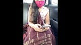 Indian Girl Aarohi video call sex in the car. snapshot 4