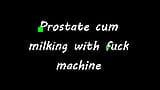 Prostate cum milking with fuck machine snapshot 1