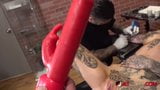 Amber Luke masturbates while getting tattooed snapshot 10