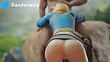 Princess Zelda Sucking A Big Black Cock snapshot 14