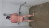 My husband taking a quick shower snapshot 5