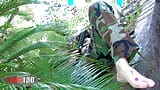 South American rebel in tight leggings fucked in the jungle snapshot 1