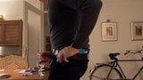 Verbal jerk-off session at home with my super hard boner. snapshot 13