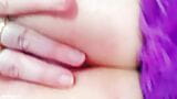 ガラス製アナルプラグ-大きなお尻の熟女アリア・グランダーのソロオナニーとオーガズム-欲求不満な金髪ハメ撮りセックス snapshot 5