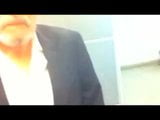 Old guy with beautiful cock wanks in public bathroom snapshot 5